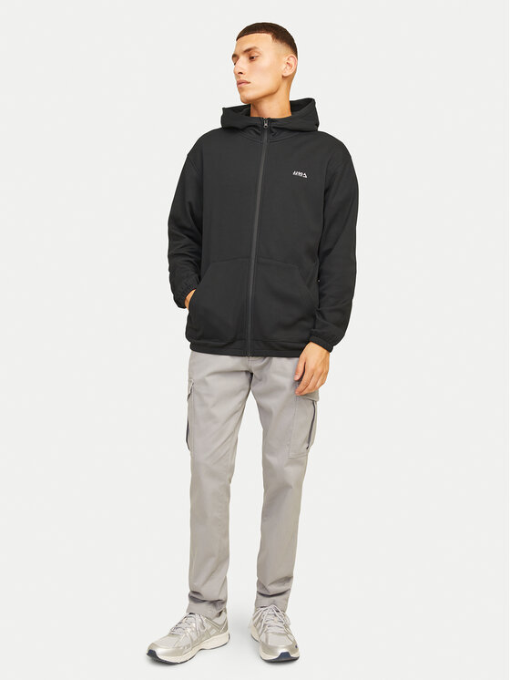 Jack&Jones Jack&Jones Majica dugih rukava Basic 12261373 Crna Regular Fit