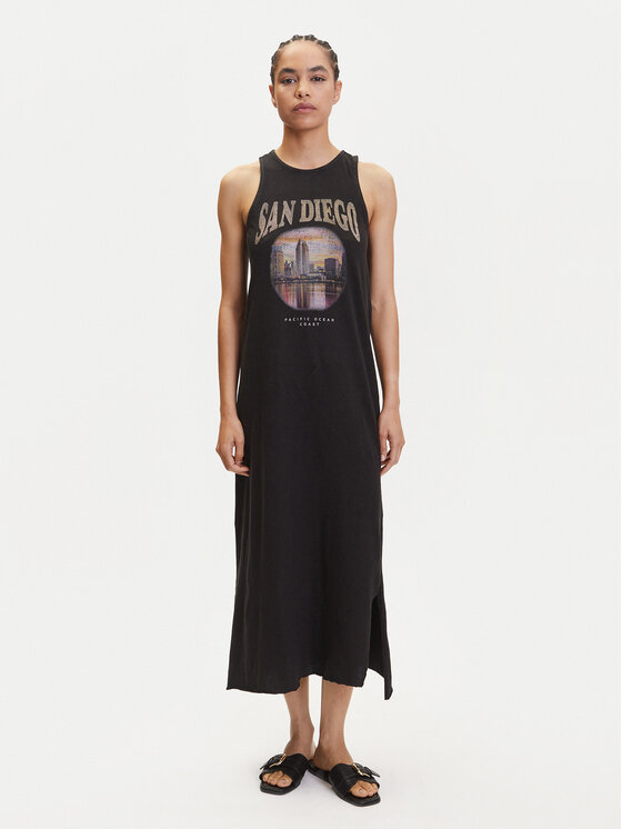 ONLY ONLY Hétköznapi ruha Lucy 15324373 Fekete Regular Fit