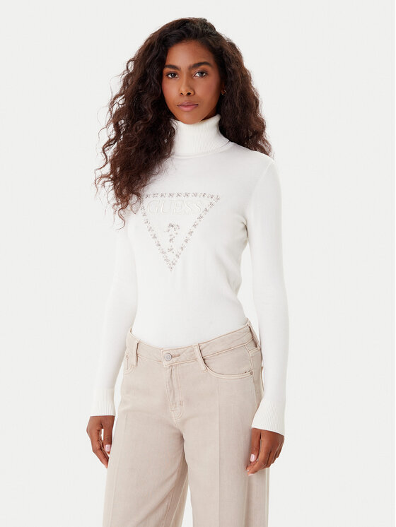 Guess Guess Гольф W5BR39 Z2NQ2 Білий Regular Fit