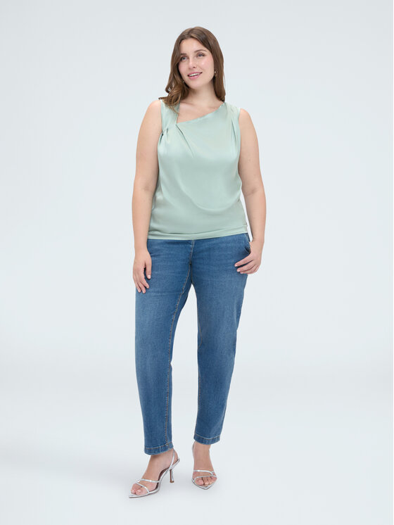 Fiorella Rubino Fiorella Rubino Top D010T000268N015 Verde chiaro Regular Fit