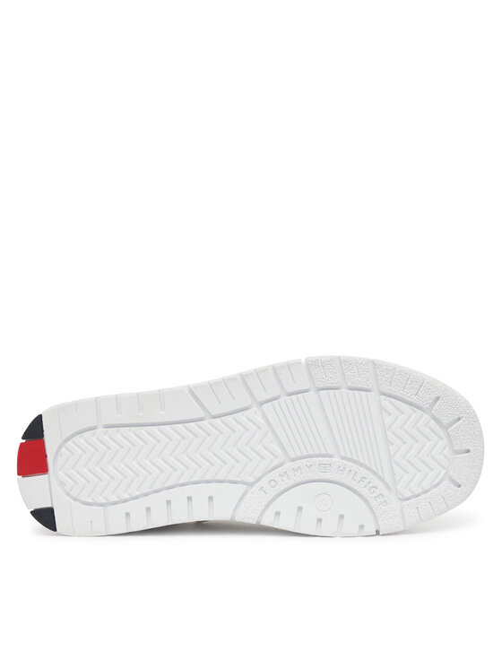 Tommy Hilfiger Tommy Hilfiger Sneakers Flag Low Cut Velcro Sneaker T3X9-33859-1355 S Bianco