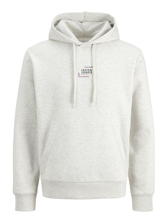 Jack & Jones Jack & Jones Mikina Corp 12268422 Biela Regular Fit