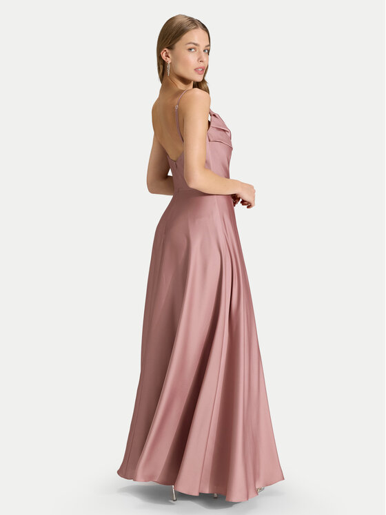 Swing Swing Večerna obleka 5AI13600 Roza Regular Fit