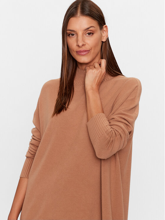 Kontatto Kontatto Maglione 3M1022 Marrone Regular Fit