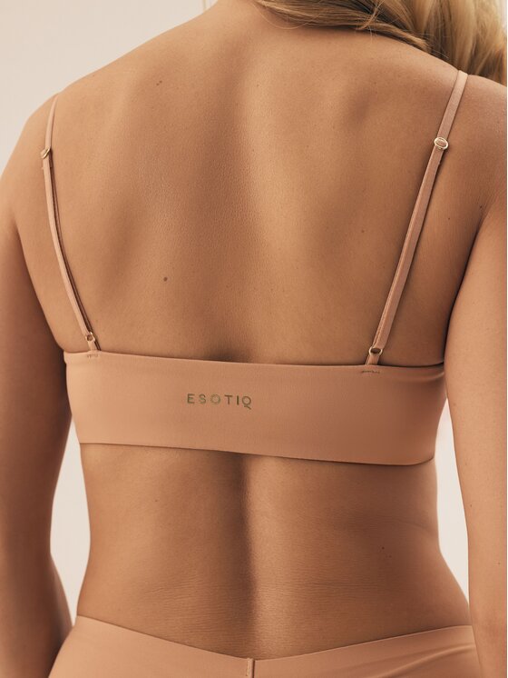 Esotiq Esotiq Biustonosz z fiszbiną 42442 Beżowy