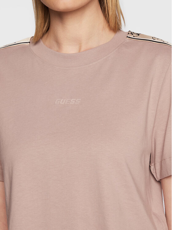 Guess Guess Тишърт V3RI08 I3Z14 Розов Relaxed Fit