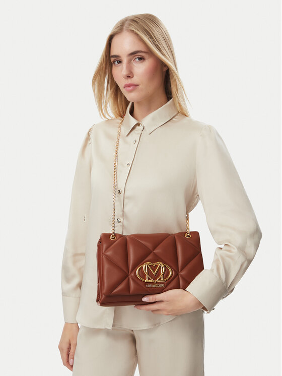 LOVE MOSCHINO Handtasche JC4041PP0PLC0208 Hellbraun