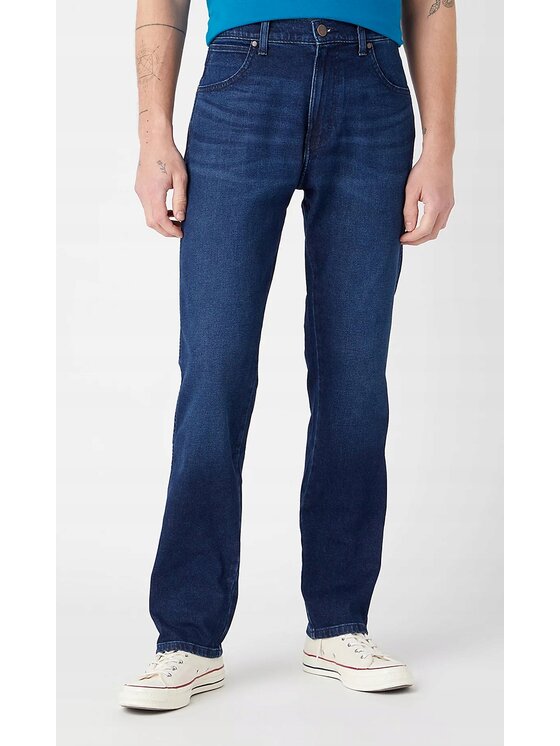 Wrangler Wrangler Jeans Frontier Blu Relaxed Fit