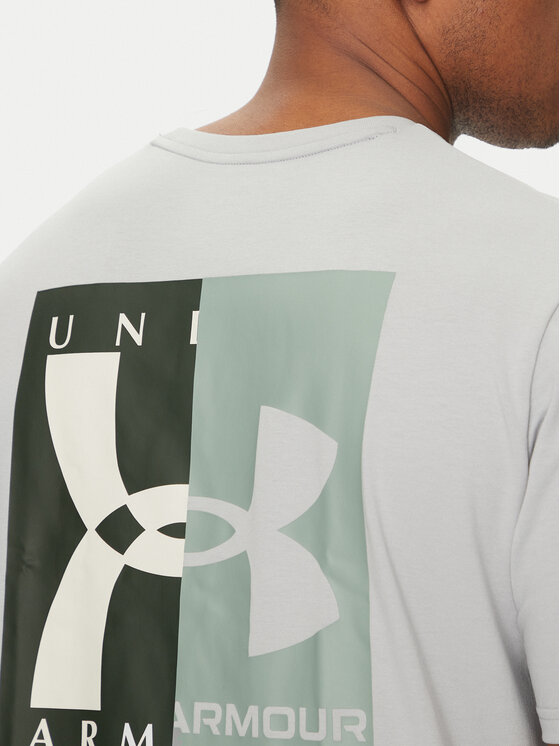 Under Armour Under Armour T-shirt EVOL Logo 1390165 Siva Regular Fit