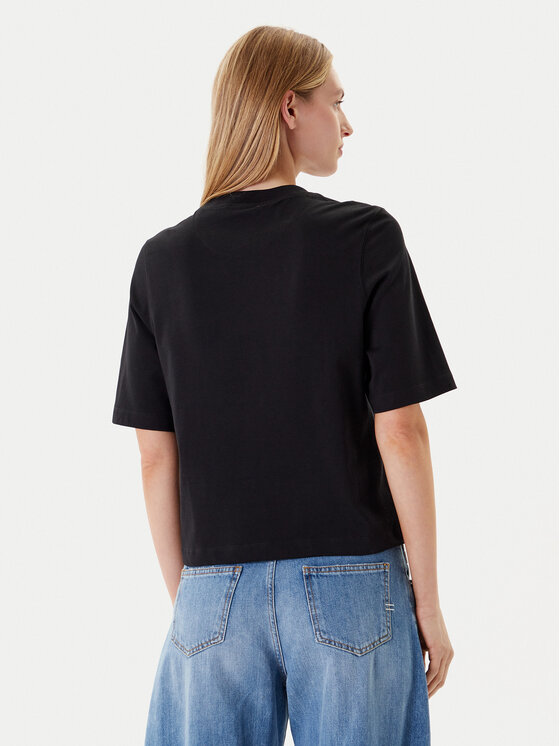 United Colors Of Benetton United Colors Of Benetton Tričko 3BL0D109D Čierna Relaxed Fit