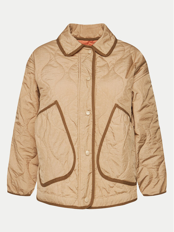 Deha Deha Übergangsjacke D02592 Beige Comfort Fit