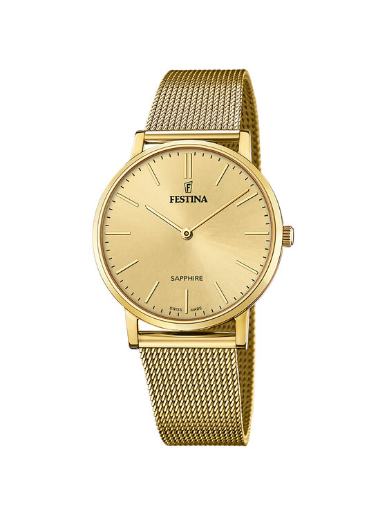 Festina Festina Zegarek F20022-2 Złoty