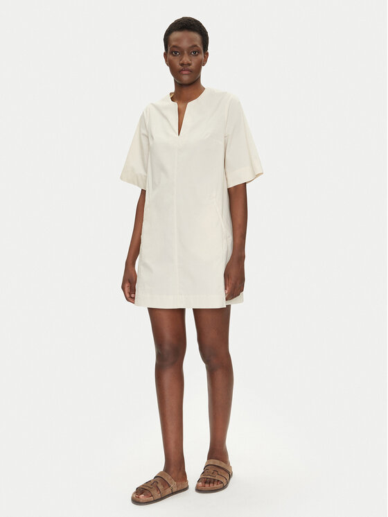 Bomboogie Bomboogie Sukienka codzienna AW8868TCSA5 Beżowy Relaxed Fit