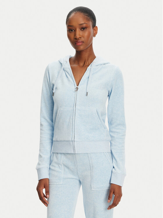 Juicy Couture Juicy Couture Pulóver Robertson JCAP176 Kék Slim Fit