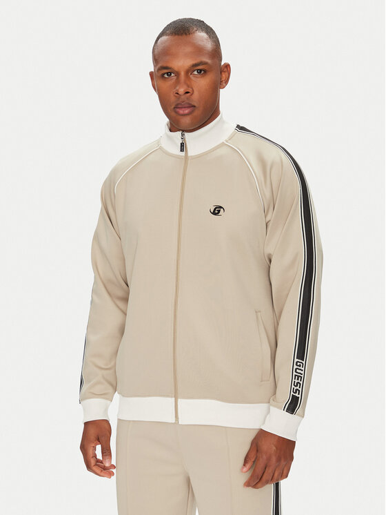 Guess Guess Μπλούζα Z5YQ21 KCRU2 Μπεζ Regular Fit