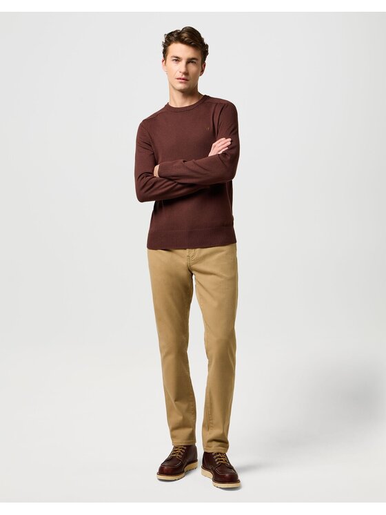 Wrangler Wrangler Jeansy LARSTON Beżowy Slim Fit