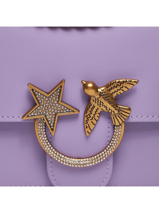 PINKO Pinko Handtasche Love One Mini Dc AI 23-24 PLTT 100074 A10G Violett