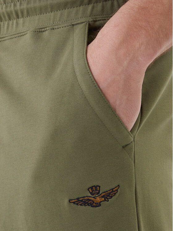 Aeronautica Militare Aeronautica Militare Trening 261TF0108UF00674 Verde Regular Fit