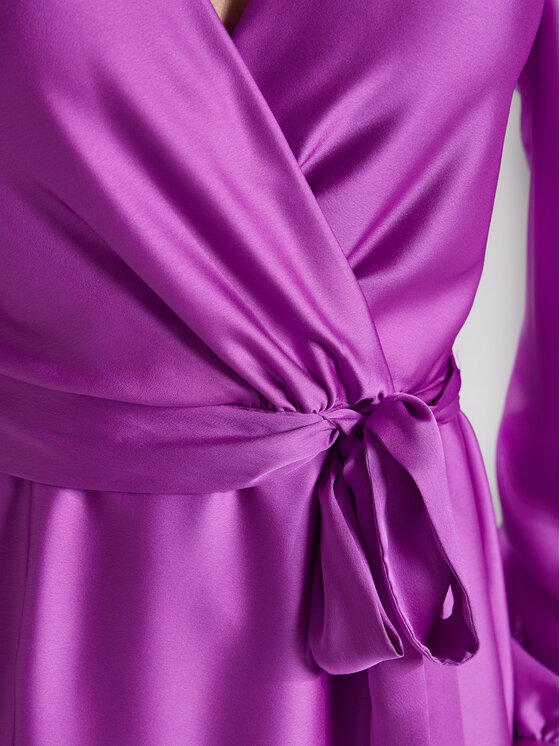 Swing Swing Kokteilinė suknelė 5AG06500 Violetinė Regular Fit