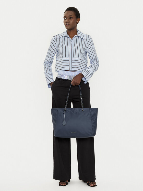 MICHAEL Michael Kors MICHAEL Michael Kors Rankinė Georgia 30R5SIOT3C Tamsiai mėlyna