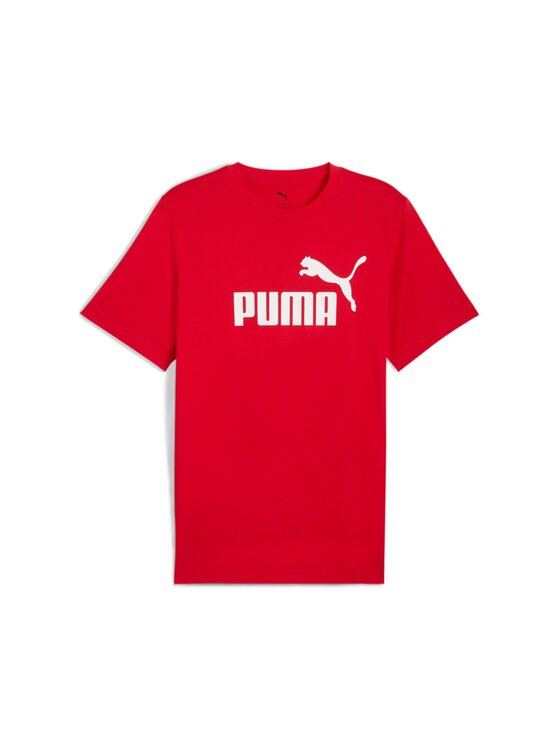 Puma Puma T-Shirt Ess No. 1 Logo Tee 682532 Czerwony Regular Fit