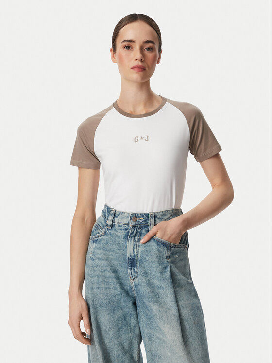 Guess Jeans Guess Jeans Футболка W6YI04 K3637 Білий Regular Fit