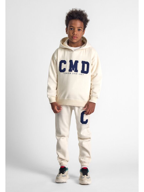 minoti minoti Komplet dresowy 27fleece3 Écru Regular Fit