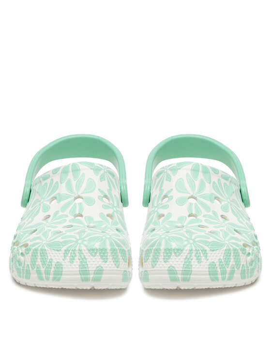 Crocs Crocs Iešļūcenes BAYA GRAPHIC CLOG 206230-3U3 Balts