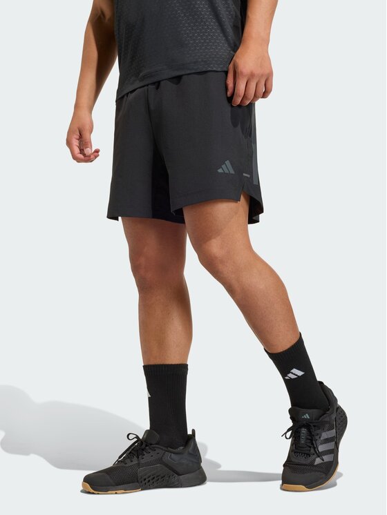 adidas adidas Szorty sportowe 158811 Czarny Regular Fit