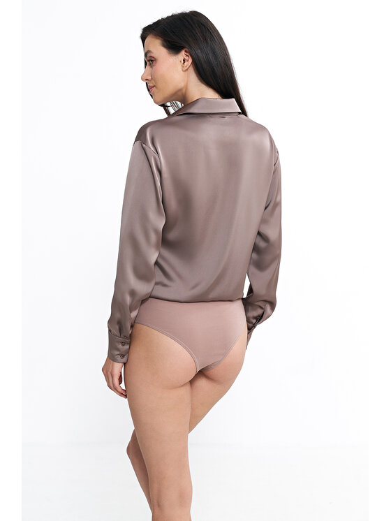 NIFE NIFE Body K80 Beżowy Regular Fit