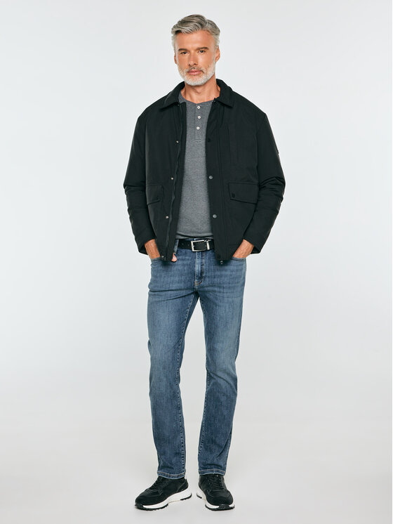 BIG STAR BIG STAR Kurtka zimowa PASSEL Czarny Basic Fit