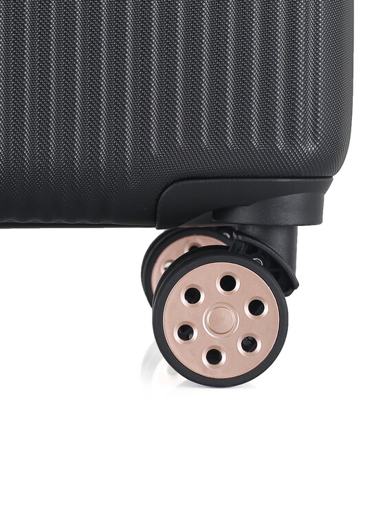 Semi Line Semi Line Rankinio bagažo lagaminas T5787-1 Juoda