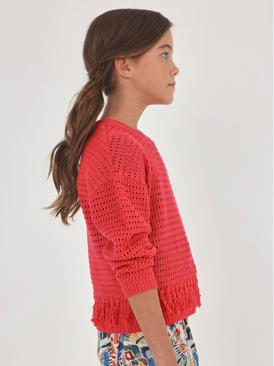 Mayoral Mayoral Sweter 6330 Koralowy