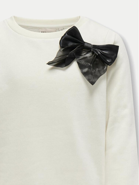Kids ONLY Kids ONLY Felpa 15331378 Écru Regular Fit