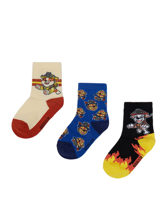 Paw Patrol Șosete lungi CEO-ACCCS-AW26-306PAW(3-PACK) Colorat