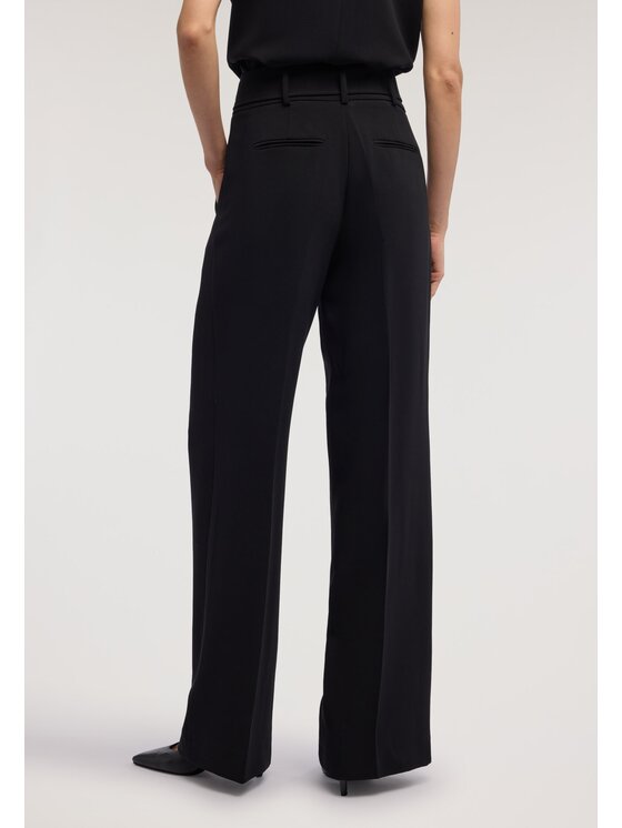 Trussardi Trussardi Pantaloni di tessuto P008A002440N033 Nero Over Fit