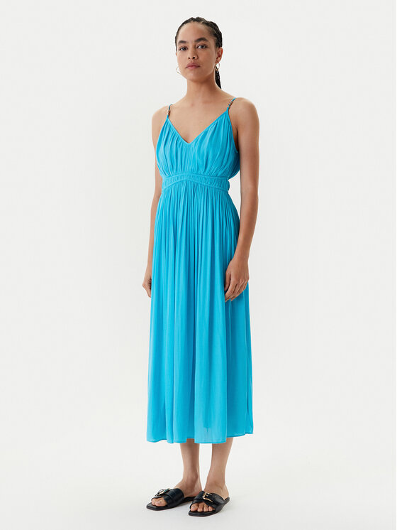Morgan Morgan Rochie de vară 251-ROIYA Turcoaz Loose Fit