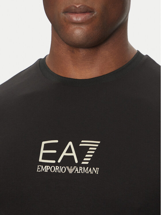 EA7 Emporio Armani EA7 Emporio Armani T-Shirt 7M000301 AF13739 UC001 Czarny Slim Fit