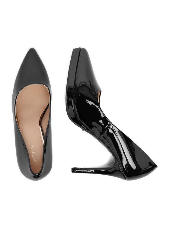DeeZee DeeZee Pantofi cu toc subțire CEO-CD240154-1 Negru