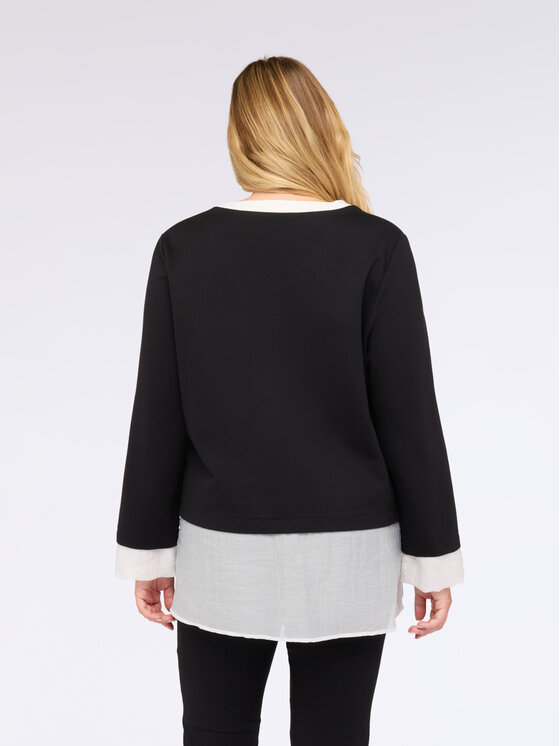 Fiorella Rubino Fiorella Rubino Blusa 2525L000652N0Z3 Nero Regular Fit