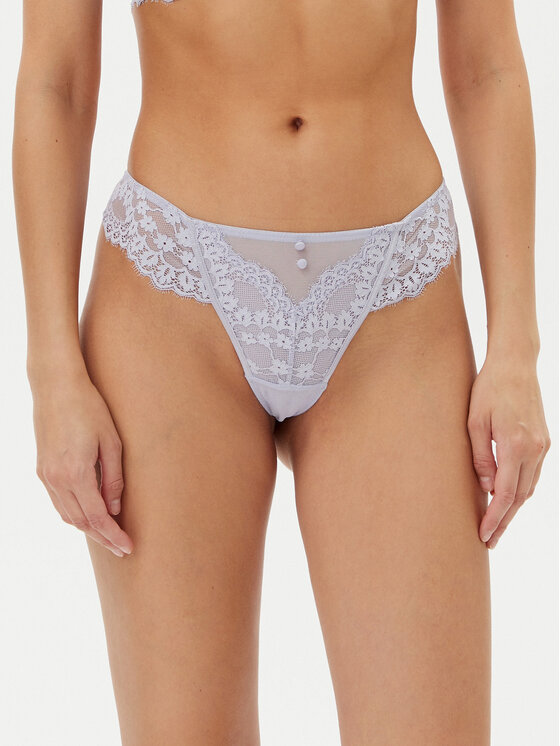 Hunkemöller Hunkemöller Kalhotky string Daisy 301149 Fialová
