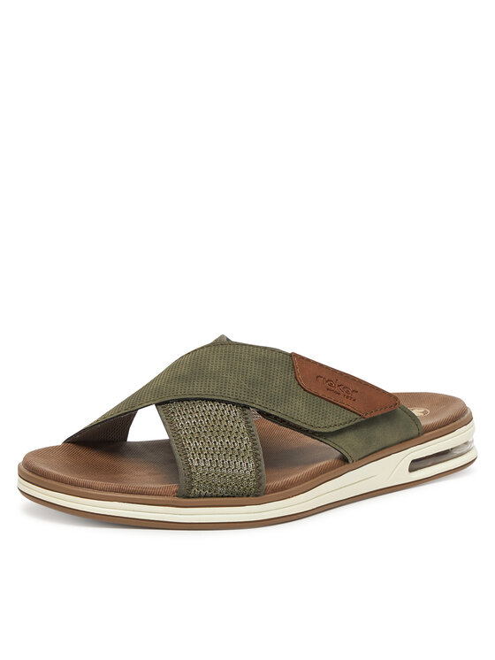 Rieker Rieker Natikači 29083-52 Khaki