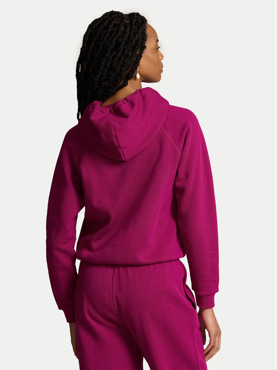 Polo Ralph Lauren Polo Ralph Lauren Džemperis ar kapuci 211943007010 Rozā Regular Fit