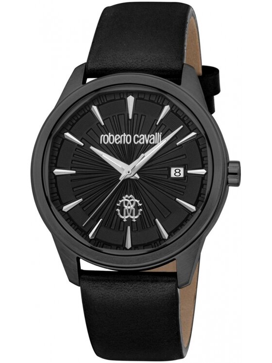 Roberto Cavalli Roberto Cavalli Zegarek RC5G134L0035 Czarny