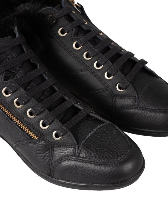 Geox Geox Sneakersy D9468E046BH Černá