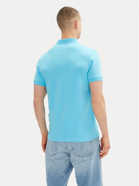 KARL LAGERFELD KARL LAGERFELD Polo 745088 552235 Błękitny Regular Fit