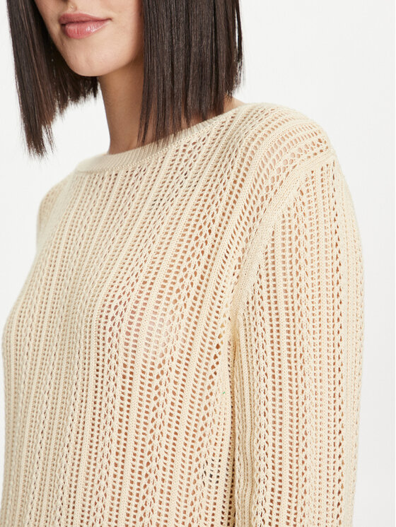 United Colors Of Benetton Pullover 1394D10AF Beige Regular Fit Modivo