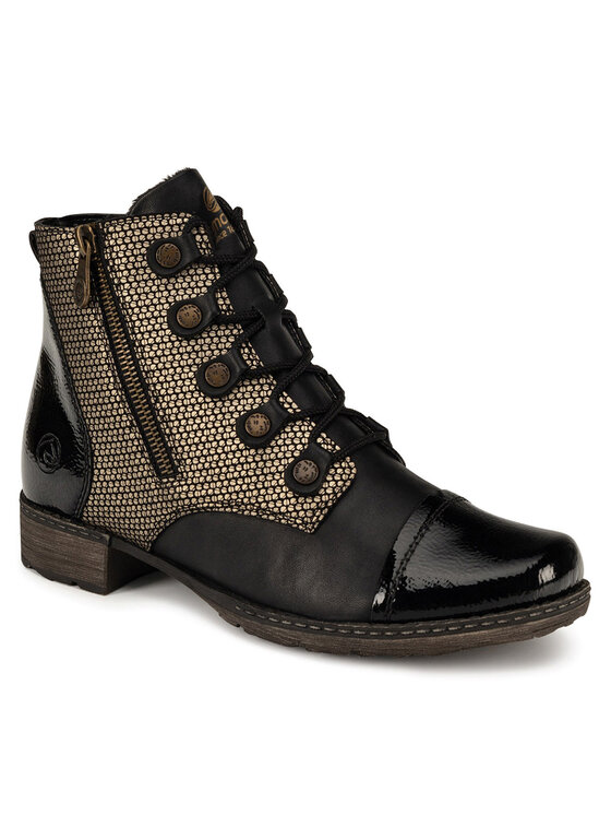 Remonte Remonte Stiefeletten D4391-03 Schwarz