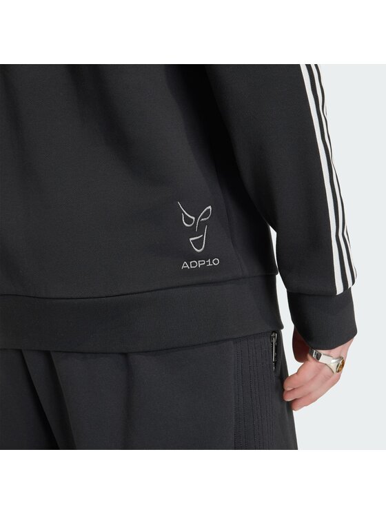 adidas adidas Bluza Juventus FC Originals Half Zip Czarny Regular Fit