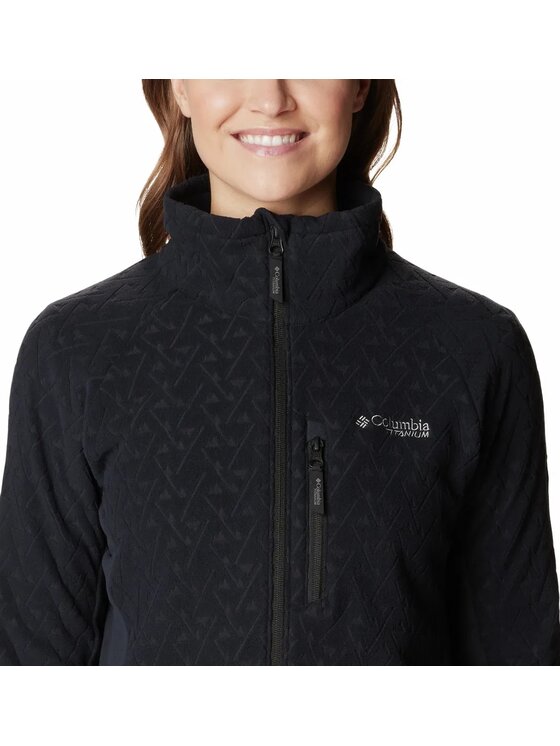 Columbia Columbia Bluza 205345 Czarny Regular Fit